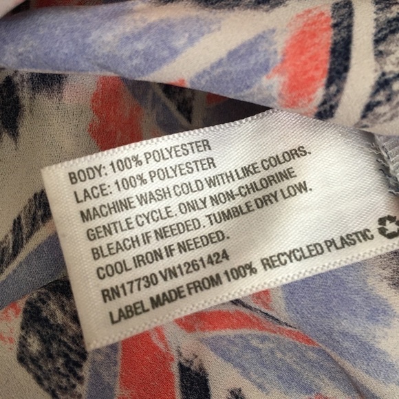 Target Xhilaration Lace Sleeve Shirt - Picture 5 of 5